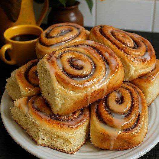 Rosca doce com canela